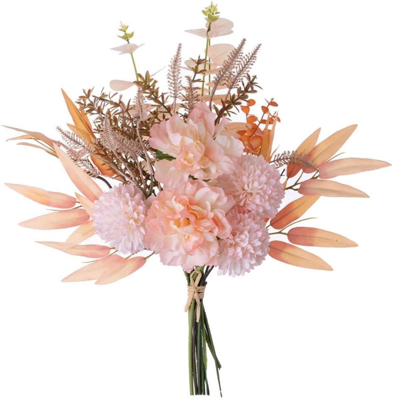 Artificial Silk Flower Arrangement – Faux Floral Centerpiece for Wedding & Home Decor